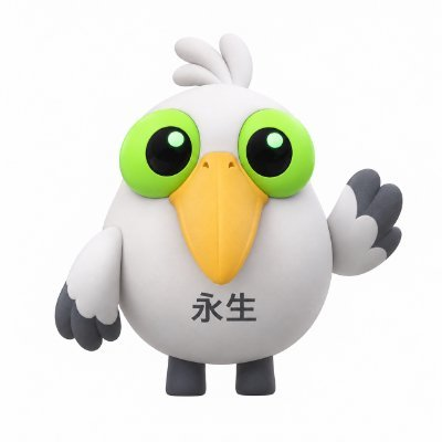 Original supplied pelican character
